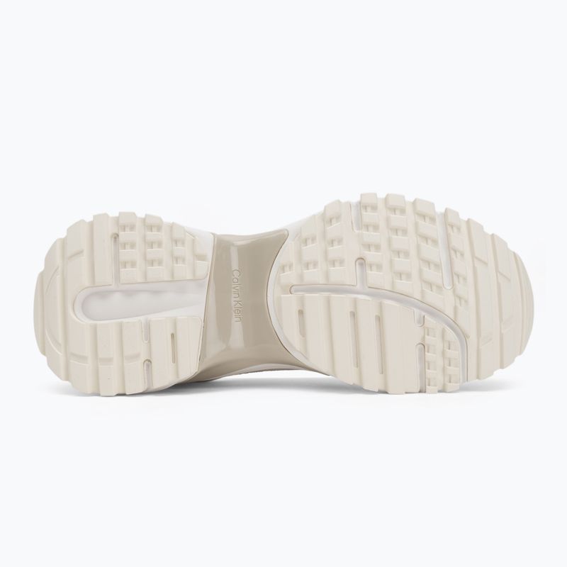 Dámske topánky  Calvin Klein YW0YW01995 Hike Runner Casual Ny-Su AOP WN white/marshmallow/feather gray 4