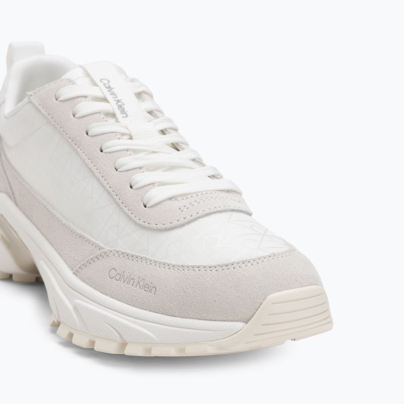 Dámske topánky  Calvin Klein YW0YW01995 Hike Runner Casual Ny-Su AOP WN white/marshmallow/feather gray 7