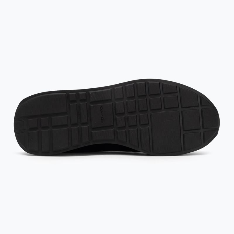 Pánske topánky Calvin Klein YM0YM01362 Retro Runner Ponožkové Šnurovacie Kožené triple black 4