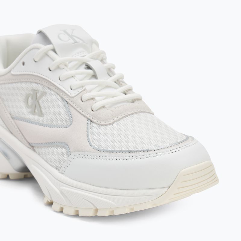 Dámske topánky Calvin Klein YW0YW02009 Hike Runner Mesh Mix MET MG bright white/silver 7