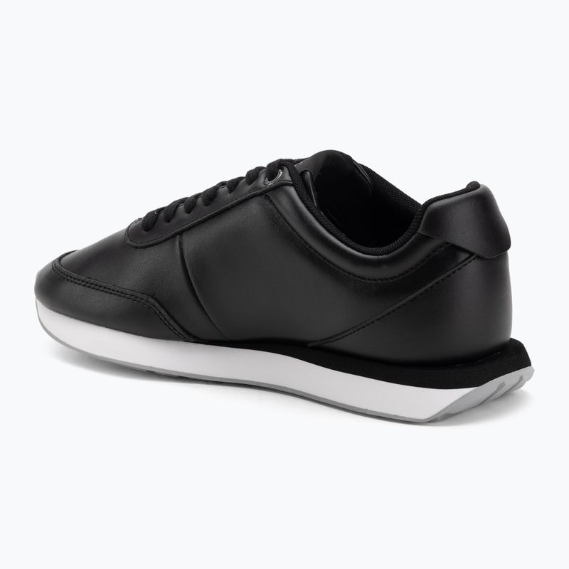 Dámske topánky Calvin Klein YW0YW01942 Retro Runner Lace Up Leather MG black/formal gray 3