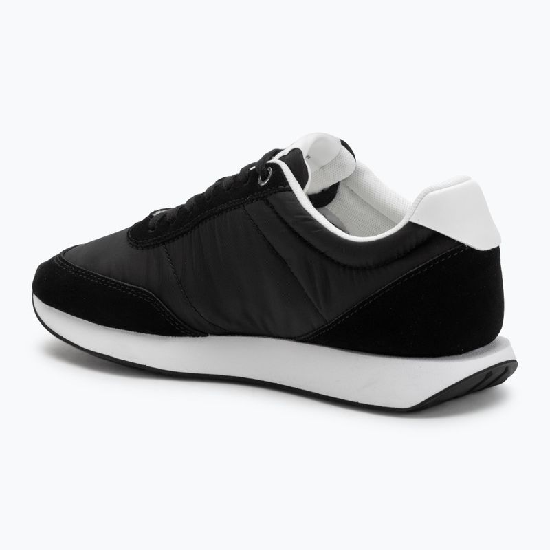 Dámske topánky Calvin Klein YW0YW01990 Retro Runner Lace Up Nylon MG black/bright white 3