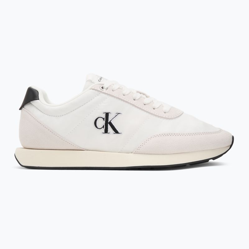 Pánske topánky Calvin Klein YM0YM01361 Retro Runner Essential MIX MAT bright white/black 2