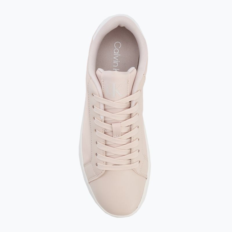 Dámske topánky Calvin Klein YW0YW01781 3 Cupsole Laceup PU MG crystal grey/lily white 5