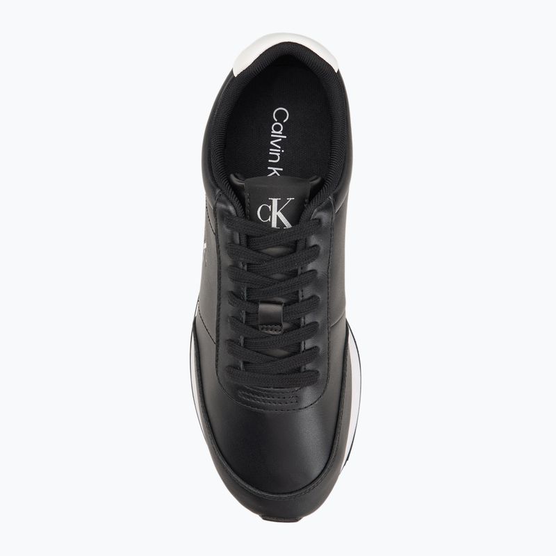 Pánske topánky Calvin Klein YM0YM01355 Retro Runner Essential Leather black/bright white 5