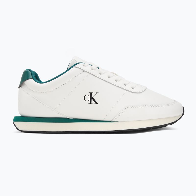 Pánske topánky Calvin Klein YM0YM01355 Retro Runner Essential Leather bright white/galapagos 2