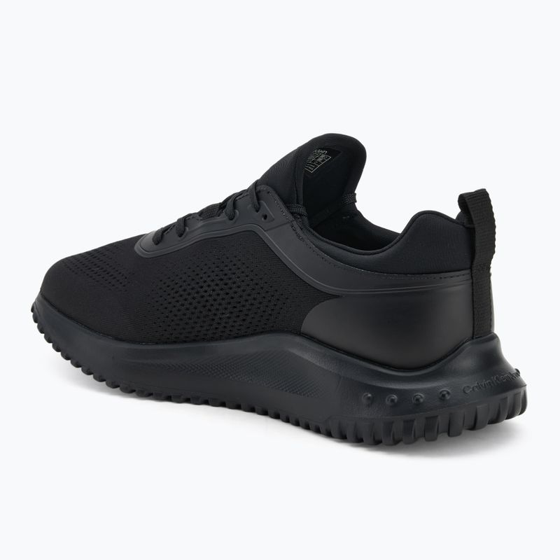 Pánske topánky Calvin Klein YM0YM01386 Eva Runner Sock Mix triple black 3