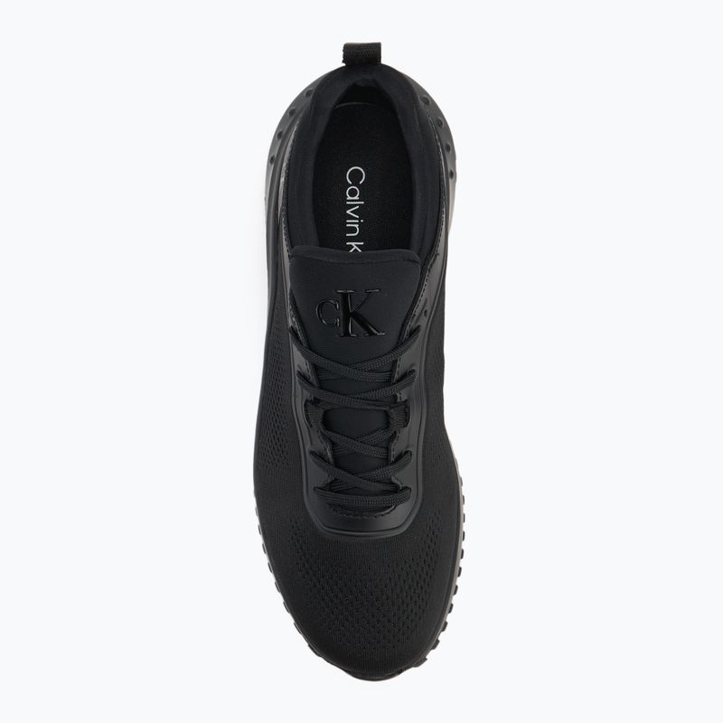 Pánske topánky Calvin Klein YM0YM01386 Eva Runner Sock Mix triple black 5