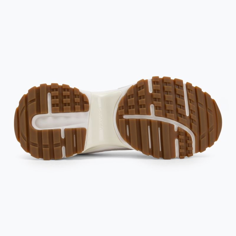 Pánske topánky Calvin Klein YM0YM01289 Hike Runner HF Leather Mix bright white/creamy white/eggshell 4