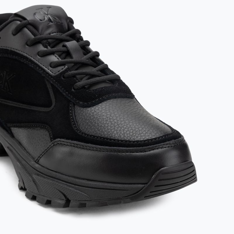 Pánske topánky Calvin Klein YM0YM01289 Hike Runner HF Leather Mix triple black 7