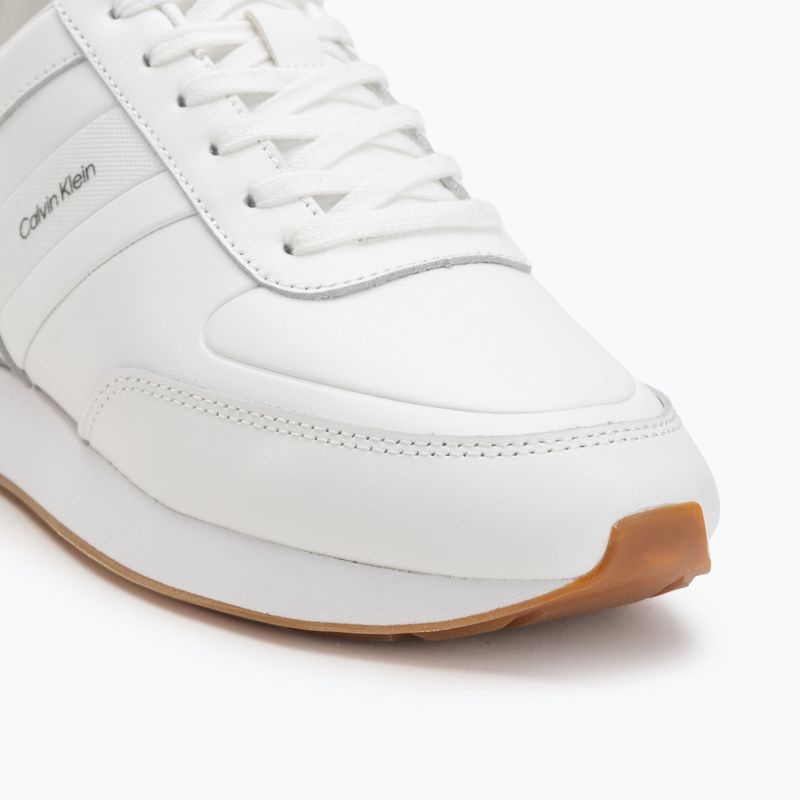 Pánske topánky Calvin Klein YM0YM01381 Retro Runner Leather Tape bright white/black/gum 7