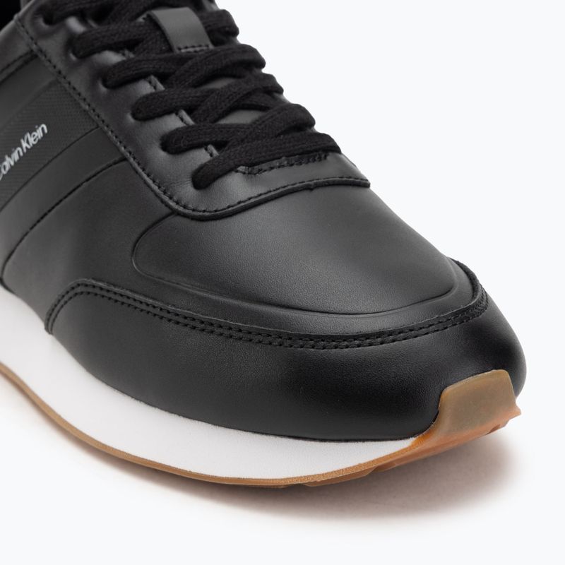 Pánske topánky Calvin Klein YM0YM01381 Retro Runner Leather Tape black/bright white/gum 7