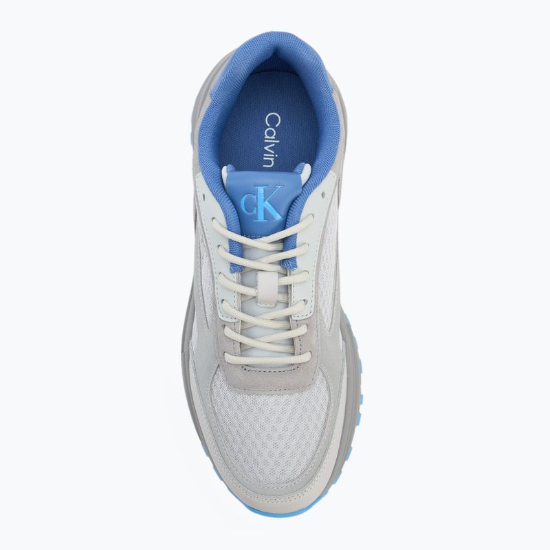 Pánske topánky Calvin Klein YM0YM01379 Hike Runner Mesh MIX oyster mushroom/grey/pale blue 5