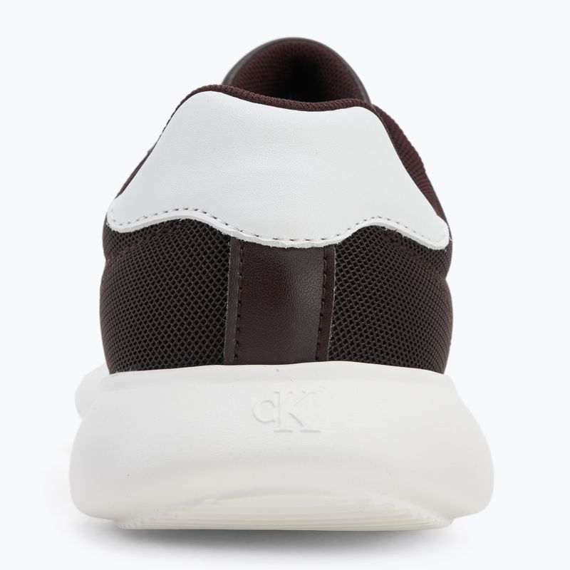 Dámske topánky Calvin Klein YW0YW01750 3 Eva Runner Mesh MG brown out/green haze 6