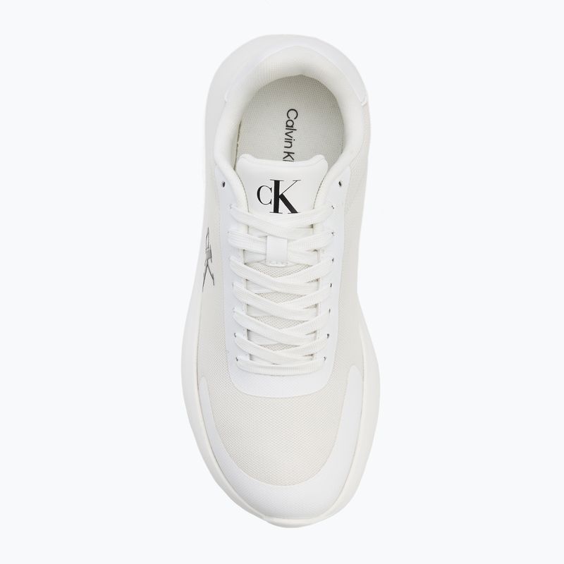 Dámske topánky Calvin Klein YW0YW01750 3 Eva Runner Mesh MG bright white/black 5