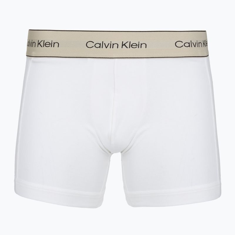 Pánske boxerky Calvin Klein LV00NB4447 Brief 3 páry oyster gray/grey heather/white 2