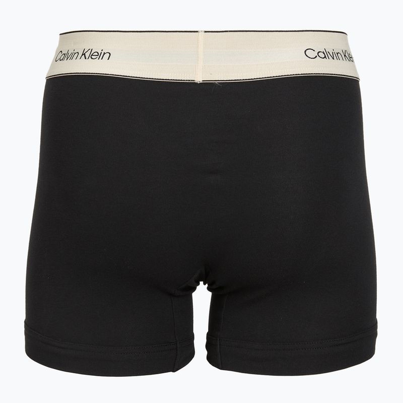 Pánske boxerky Calvin Klein LV00NB4447 Brief 3 páry black/black/black 2
