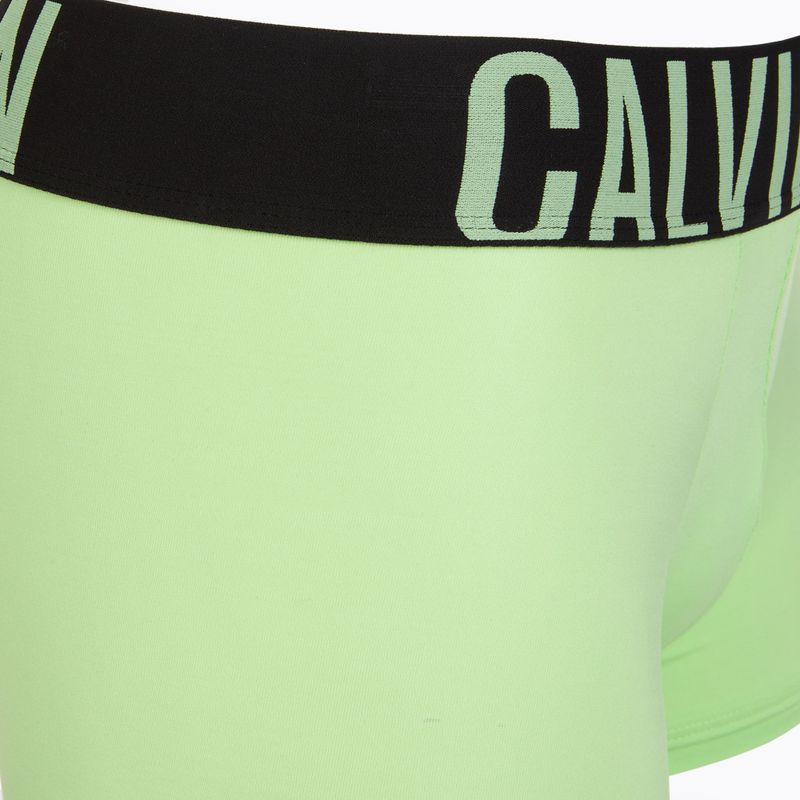 Boxerky Calvin Klein 000NB3775A Trunk 3 páry black/teal breeze/forest freeze 6