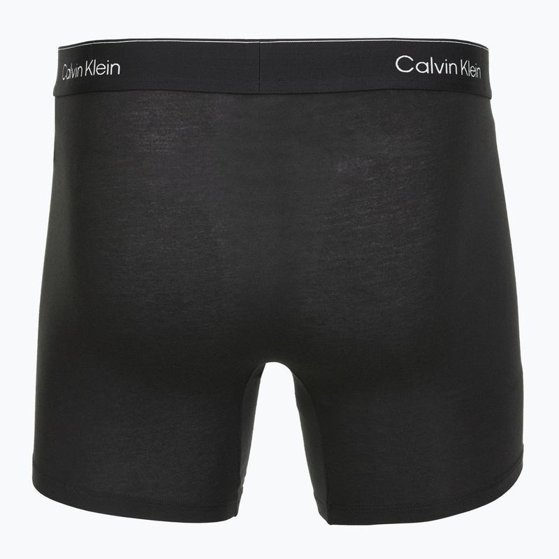 Boxerky Calvin Klein LV00NB4394 Brief 3 páry black/chalk logo/black/currie 5