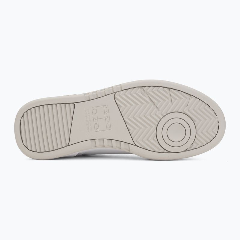 Pánske topánky Tommy Jeans Cupsole Leather white 4