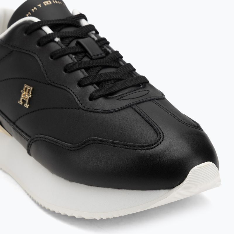 Dámske topánky Tommy Hilfiger Chic Fashion Runner black/ecru 7