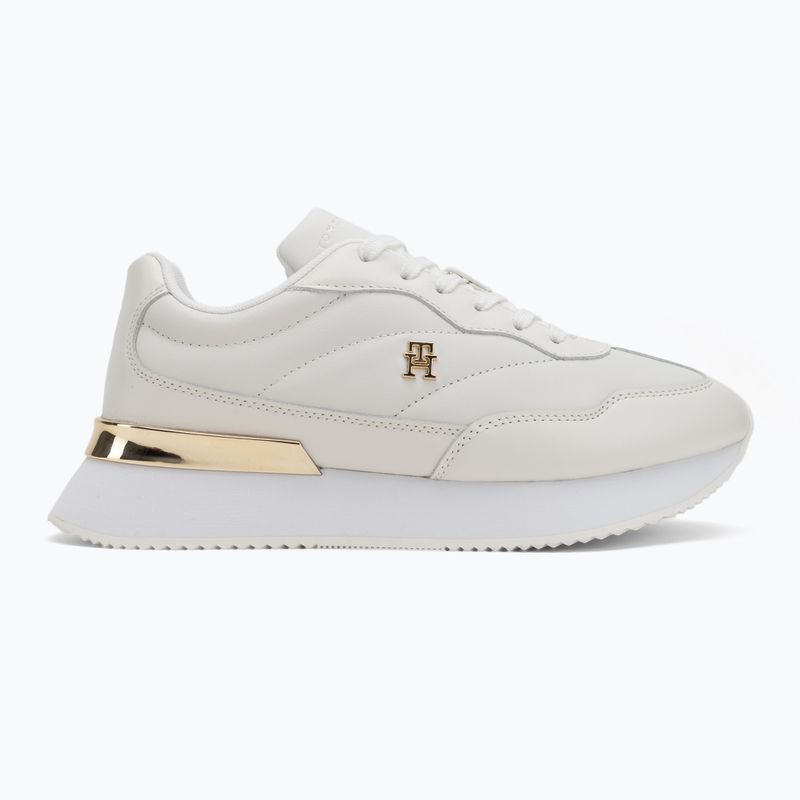 Dámske topánky Tommy Hilfiger Chic Fashion Runner white/ecru 2