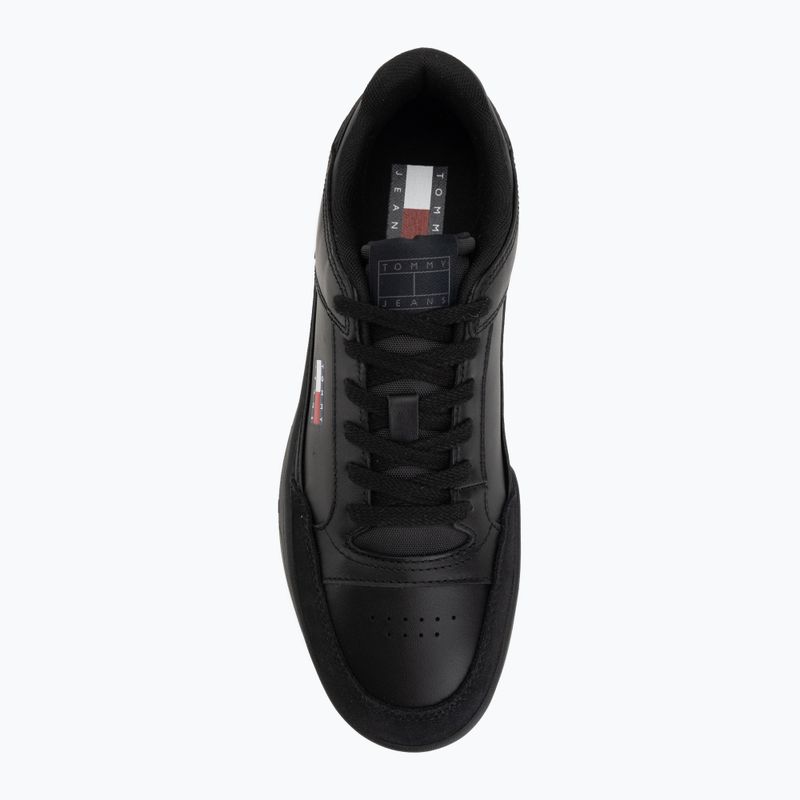 Pánske topánky Tommy Jeans Cupsole Leather black 5