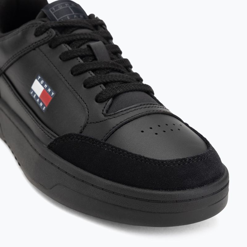 Pánske topánky Tommy Jeans Cupsole Leather black 7