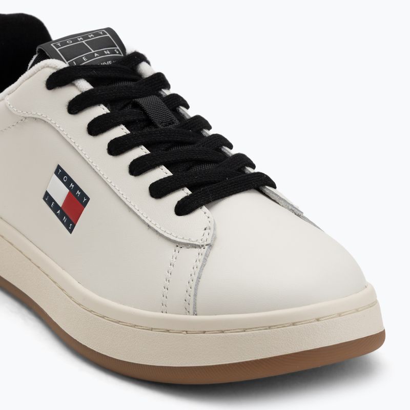 Dámske topánky Tommy Jeans Archive Court ivory/black 7
