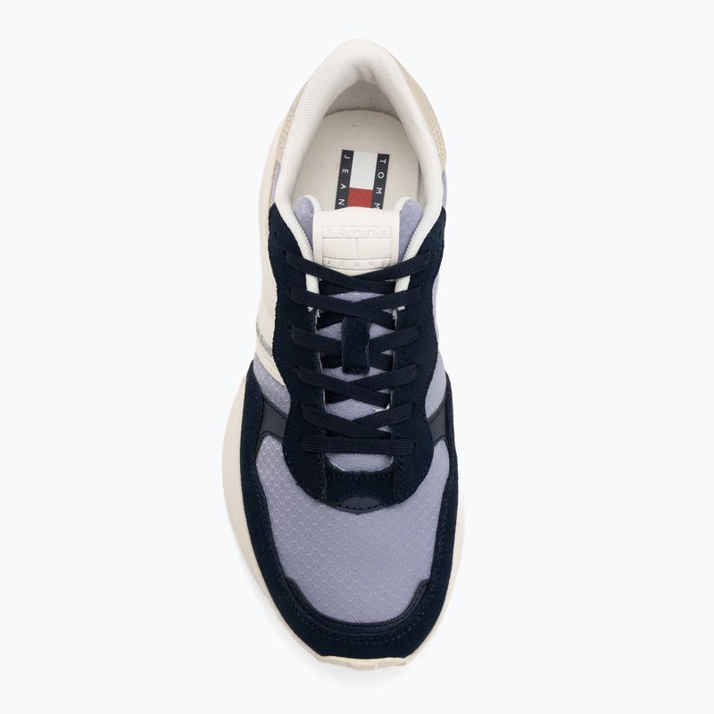 Dámske topánky Tommy Jeans Cleated Runner dark night navy 5