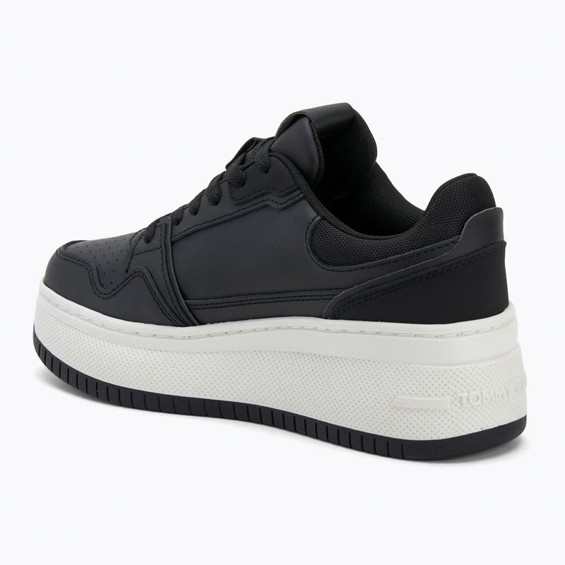 Dámske topánky Tommy Jeans Retro Basket Flatform black 3