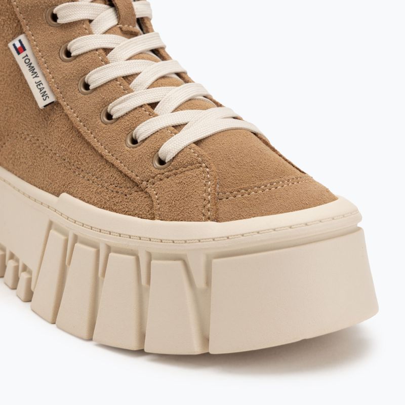 Dámske topánky Tommy Jeans Vulc Flatform Suede Wl bronze twist 7