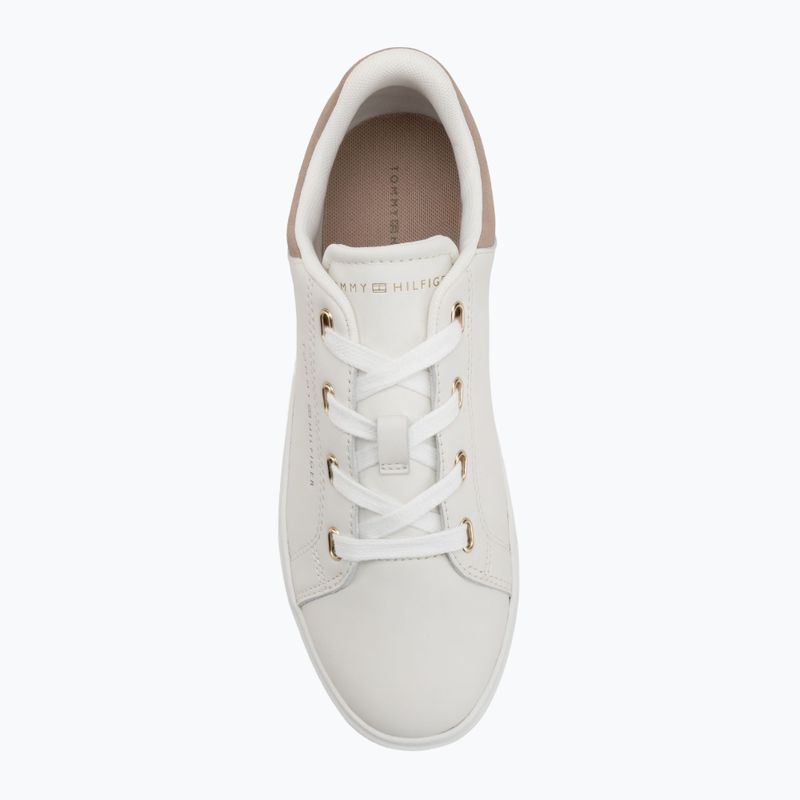 Dámske topánky Tommy Hilfiger Casual Cupsole ecru/coastal taupe 5