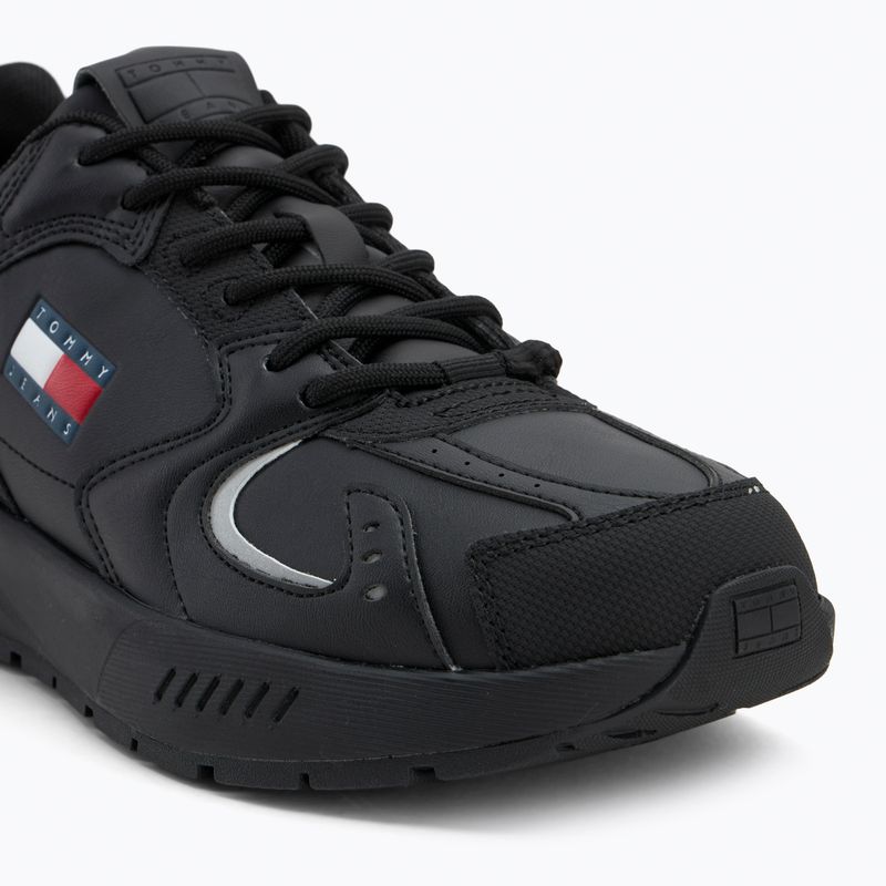 Pánske topánky Tommy Jeans Runner Leather black 7