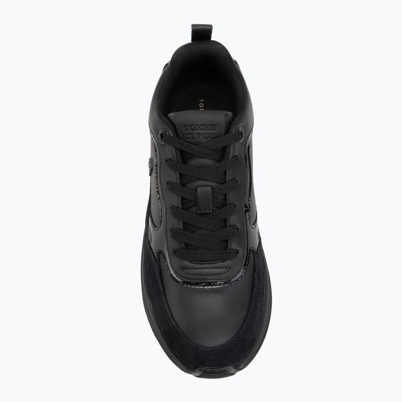 Dámske topánky Tommy Hilfiger Chunky Runner Patent black 5