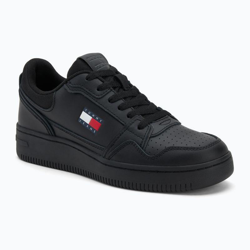 Pánske topánky Tommy Jeans Retro Basket black