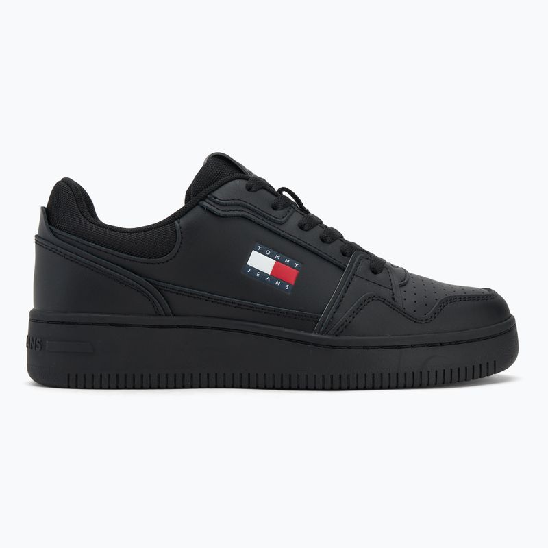 Pánske topánky Tommy Jeans Retro Basket black 2