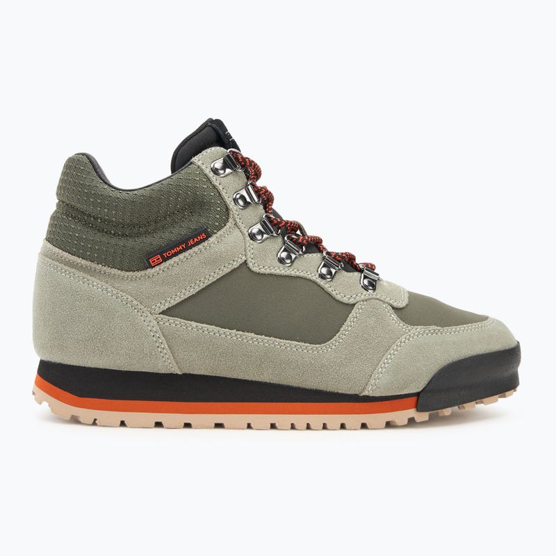 Pánske topánky Tommy Jeans Outsole Low utility sage 2