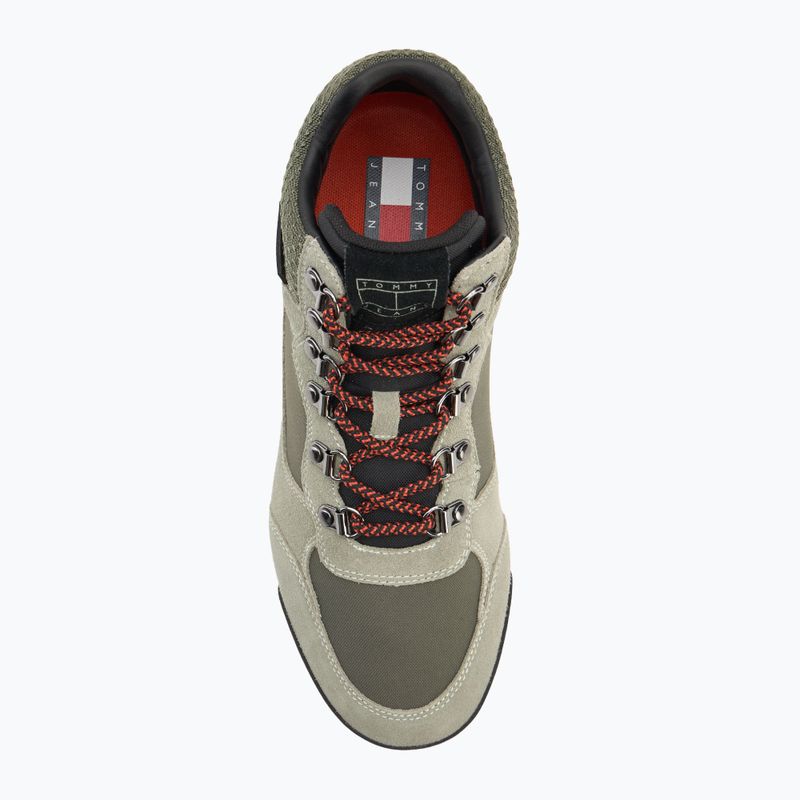 Pánske topánky Tommy Jeans Outsole Low utility sage 5