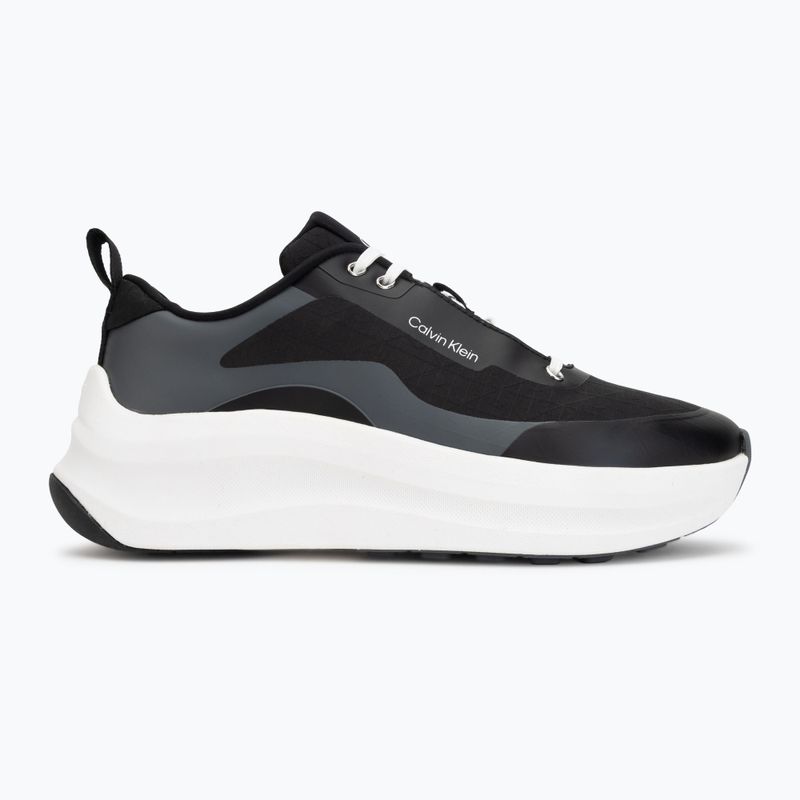 Dámske topánky Calvin Klein YW0YW02077 Chunky Runner Laceup Mix Aop black/coal 2