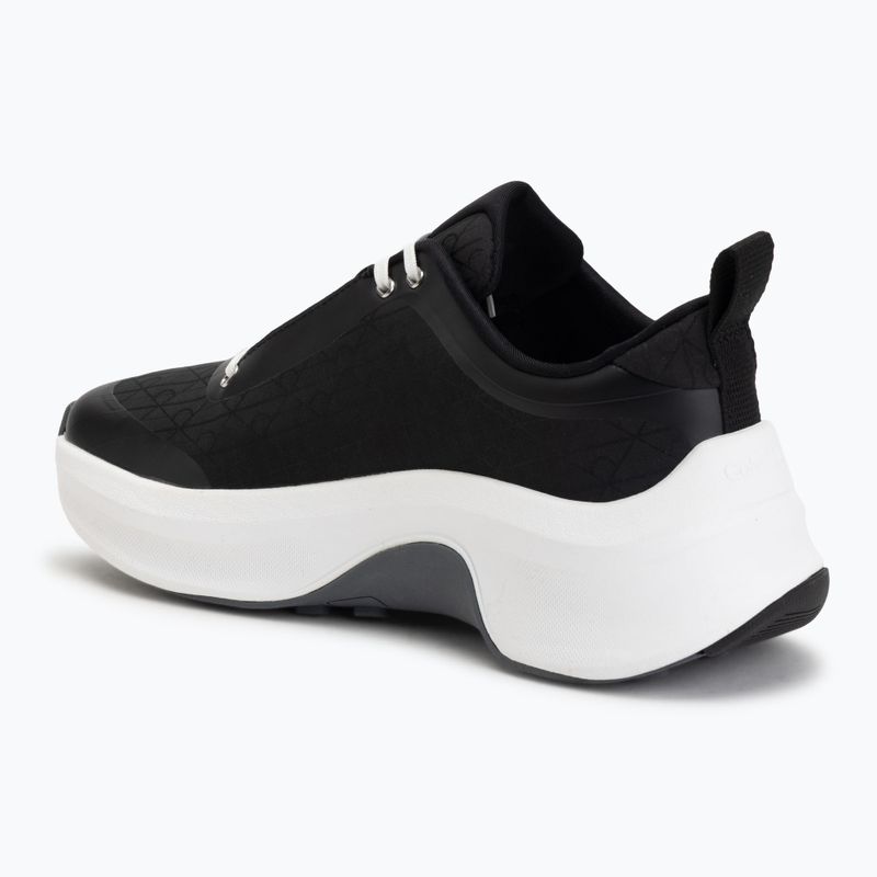 Dámske topánky Calvin Klein YW0YW02077 Chunky Runner Laceup Mix Aop black/coal 3