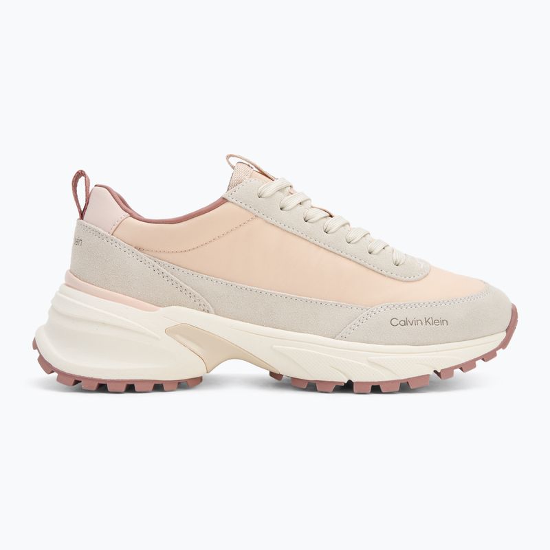 Dámske topánky Calvin Klein YW0YW02075 Hike Runner Mg Nylon Mix whisper pink/dark ecru/dusty rose 2