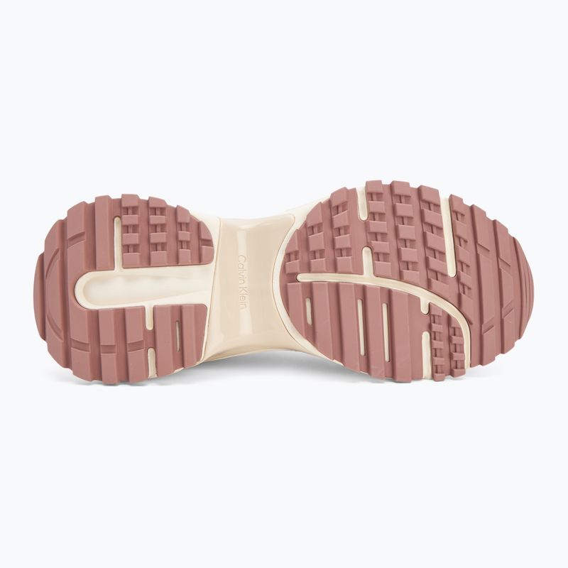 Dámske topánky Calvin Klein YW0YW02075 Hike Runner Mg Nylon Mix whisper pink/dark ecru/dusty rose 4