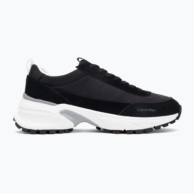 Dámske topánky Calvin Klein YW0YW02075 Hike Runner Mg Nylon Mix black/bright white 2