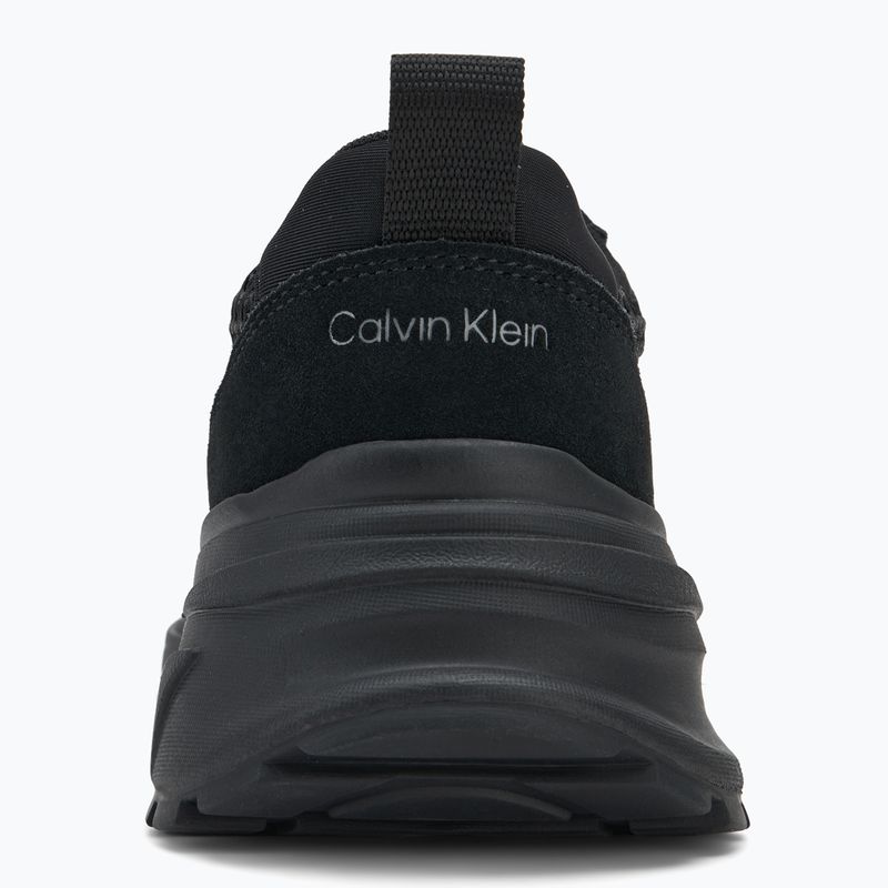 Dámske topánky Calvin Klein YW0YW02030 Hike Runner Lace Up Techmix triple black 6