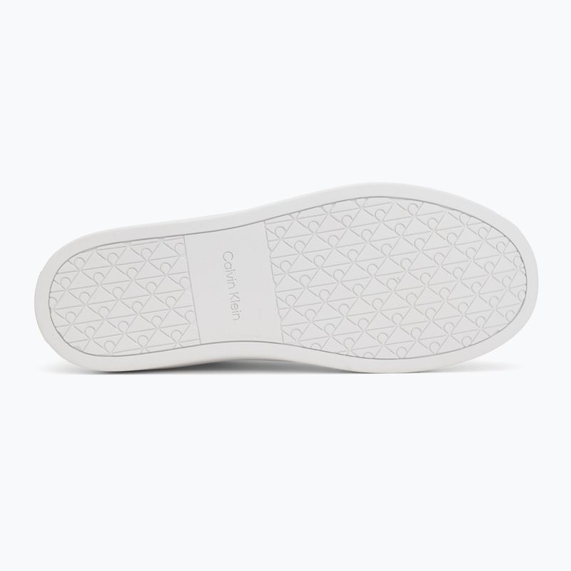 Pánske topánky Calvin Klein YM0YM01435 Classic Cupsole Laceup Leather bright white/navy 4