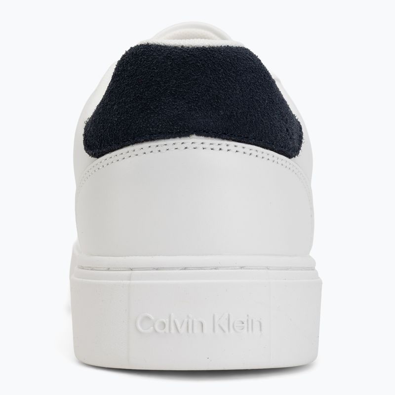 Pánske topánky Calvin Klein YM0YM01435 Classic Cupsole Laceup Leather bright white/navy 6