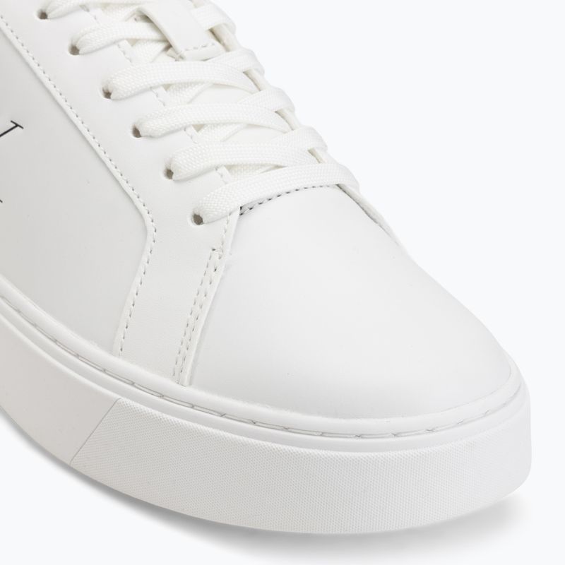 Pánske topánky Calvin Klein YM0YM01435 Classic Cupsole Laceup Leather bright white/navy 7