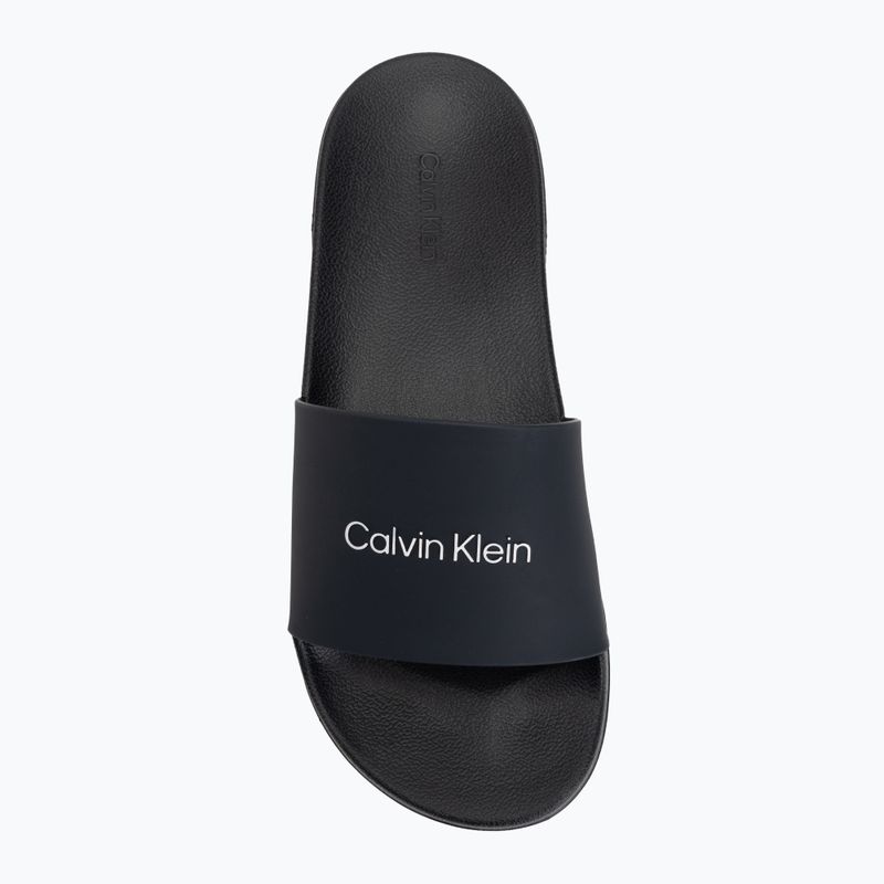 Pánske šľapky Calvin Klein HM0HM02107 EssMonobrand black/ck navy 5