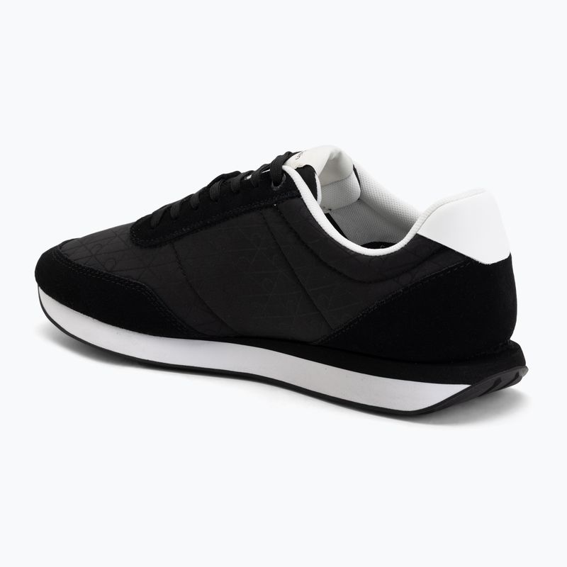 Pánske topánky Calvin Klein HM0HM02140 Retro Runner Ripstop Aop black/bright white 3